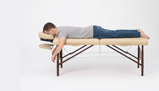 Facedown bed for Vitrectomy