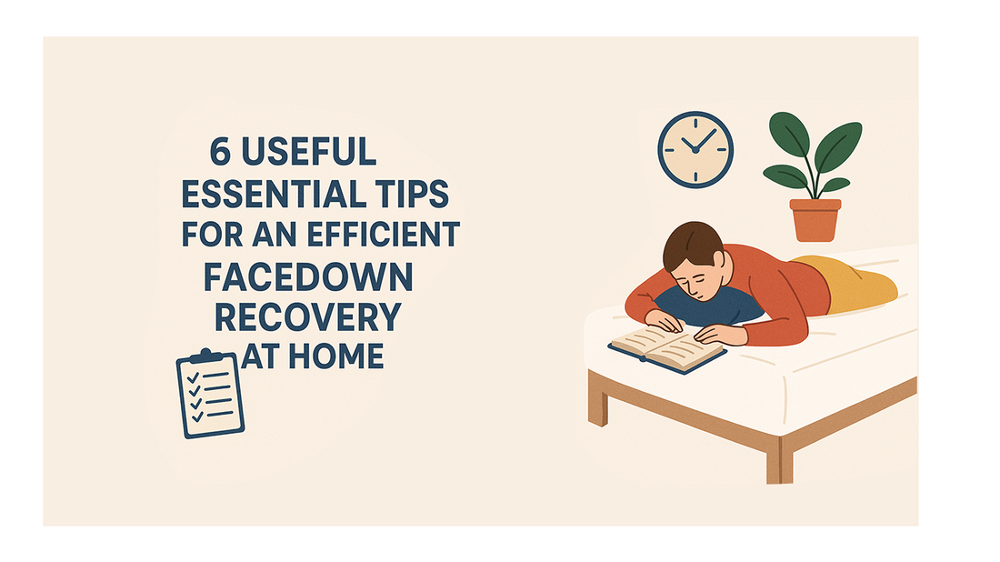 Tips for a comfortable face down recovery